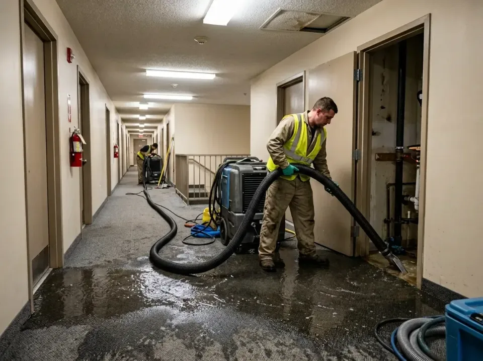 multi-unit-apartment-hallway-f-005 — frequently asked questions, Emergency Burst Pipe Water Extraction & Removal in Snyder,…
